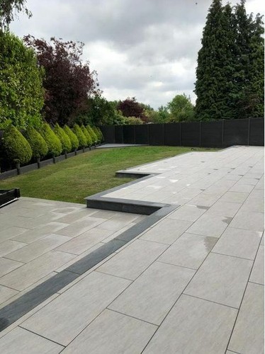 Quartz grey porcelain paving - quartz,