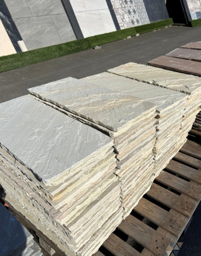 Indian sandstone riven buff - sandstone,