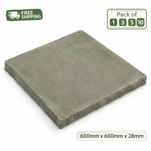 600x600mm concrete paving slab - 600x600mm,