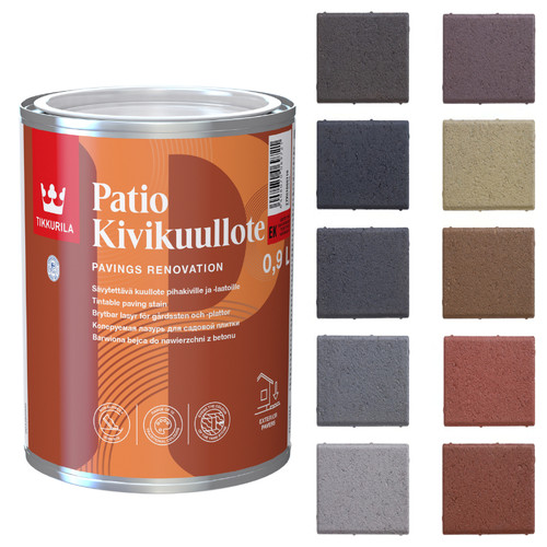 Tikkurila patio paving stain - tikkurila,