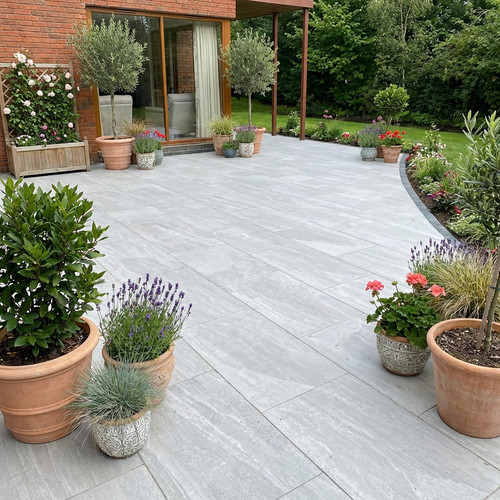 Kandla grey porcelain - grey,