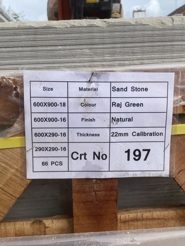 Indian sandstone raj green - 13,