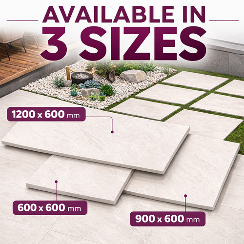 2cm porcelain paving - 2cm, slabs