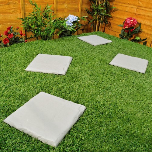 Plastic patio stepping stones - patio,