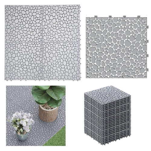 Cobblestone effect tiles - cobblestone,