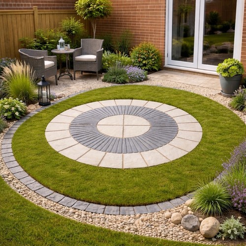 Rotunda tiled circle - rotunda,