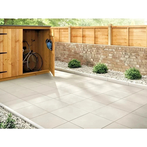 Concrete garden paving slabs - concrete,