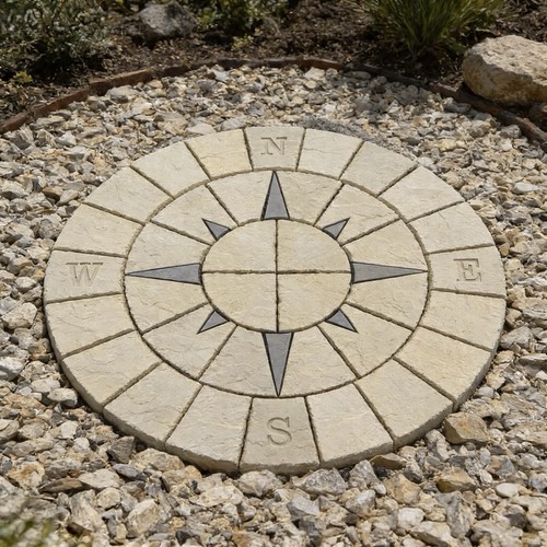 Nautical compass rotunda - nautical,